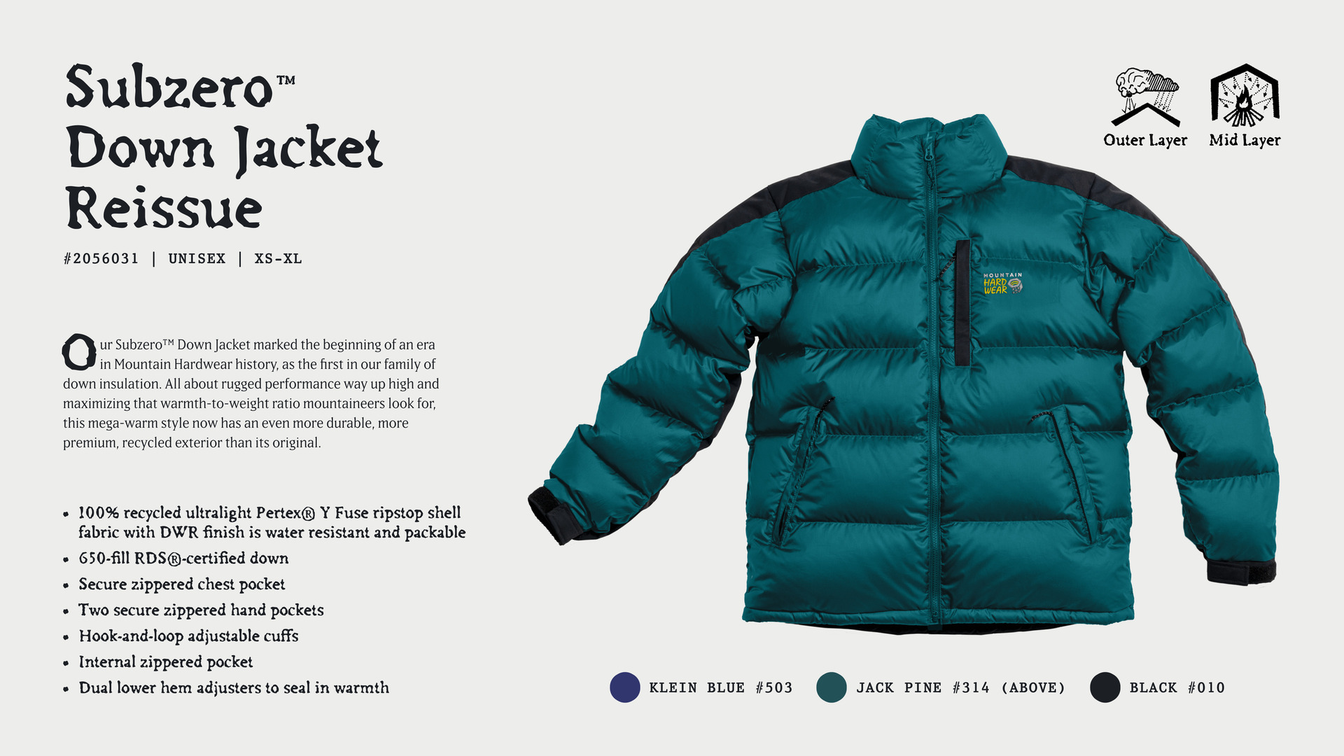 マウンテンハードウェアが設立30周年！ 創業当時のアイコニックな