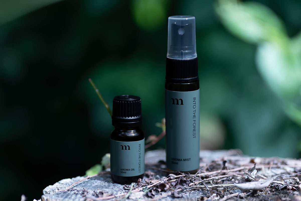 ムラコからオリジナルアロマ。テント内で使えるアロマミストと