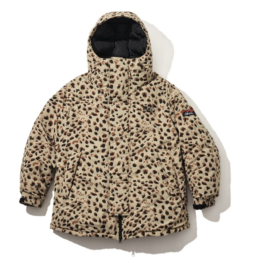 ワコマリア流のナンガダウンは、インパクト抜群なレオパード柄。 | GO