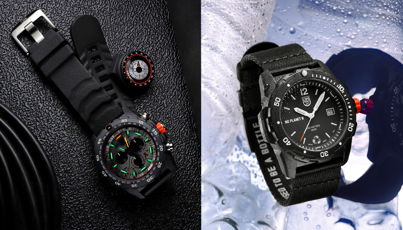 ルミノックスの、世界を代表するサバイバル冒険家の名前を冠する