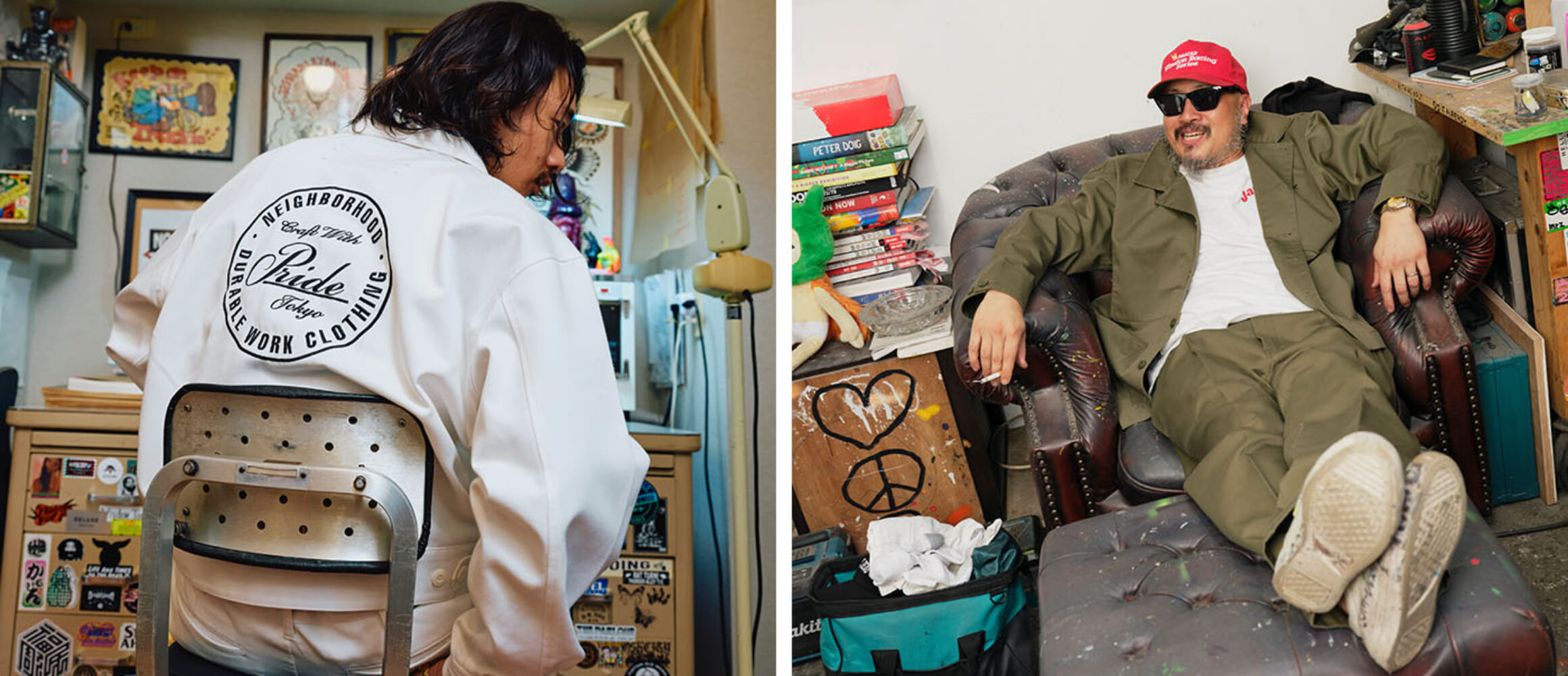 ネイバーフッド×ディッキーズのチームアップによるワークアイテムが