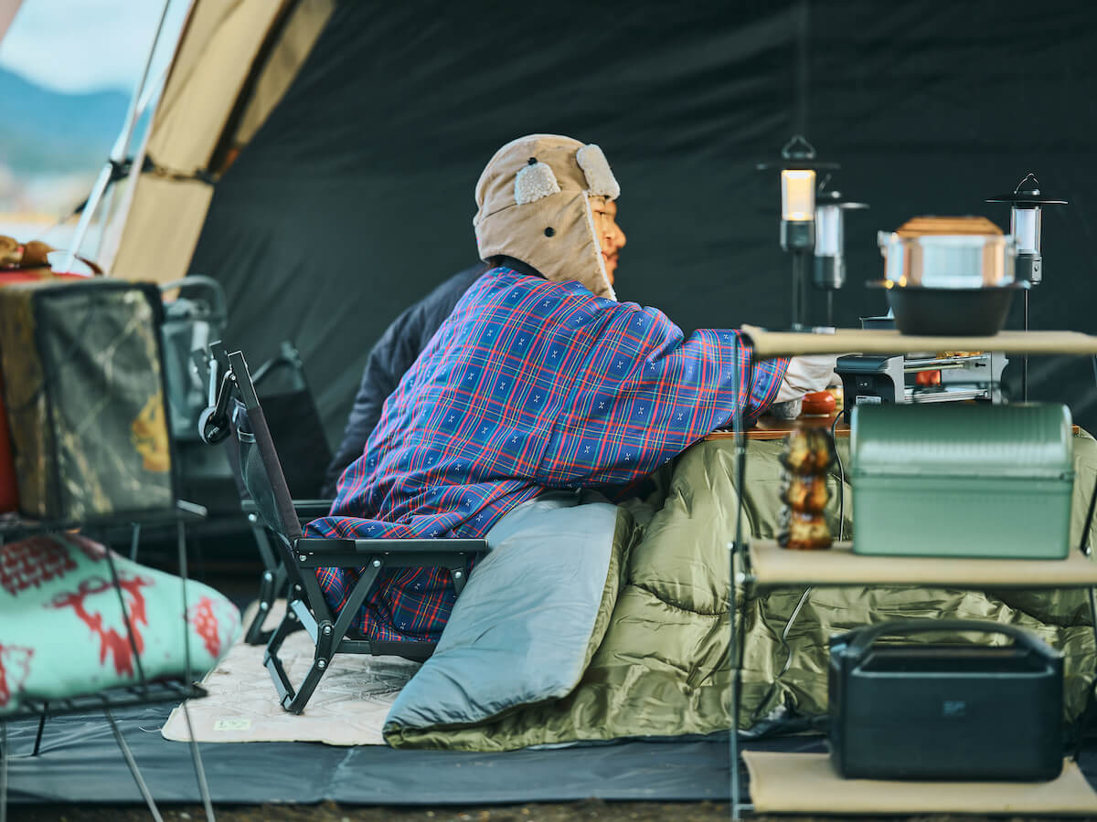 アルペンアウトドアーズから“和”ウトドアな新アイテム「こたつユニット