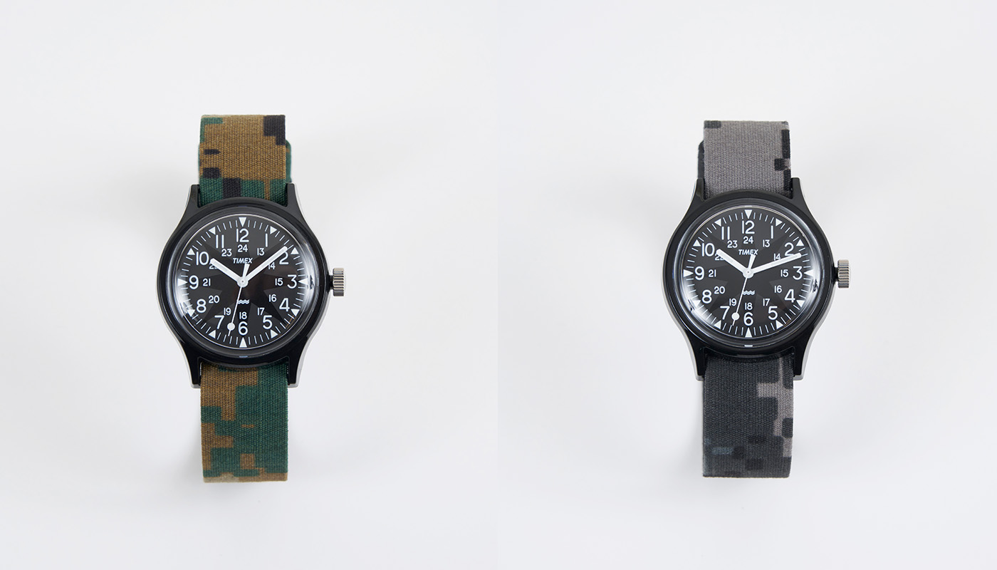 アーバンミリタリーな装いを腕に。GDCから、TIMEX とのチームアップ