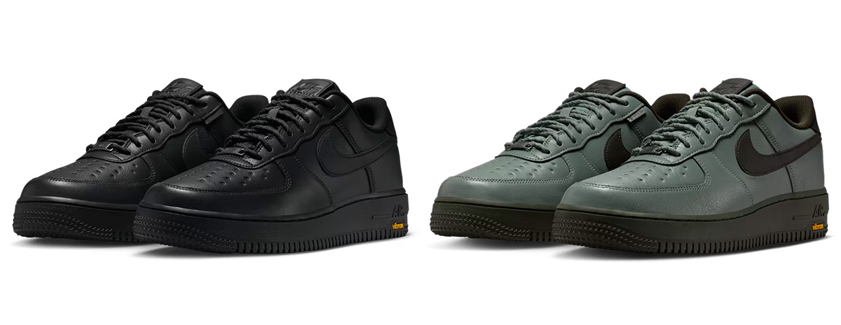 ナイキ・エア フォース 1 をゴアテックスとヴィブラムで武装！ 濡れた