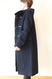 マカフィー (MACPHEE) ロングダッフルコート／ネイビー・Sサイズ