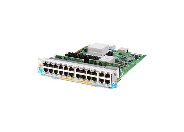 HPE Networking – expansion module – Gigabit Ethernet (PoE+) x 20 +