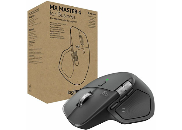 Logitech MX Master 4 for Business, Wireless Mouse with Quiet