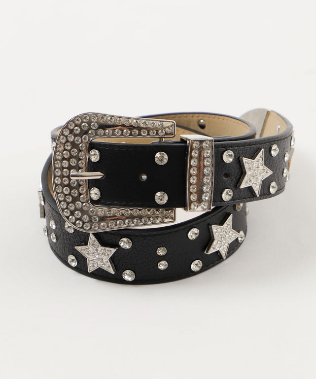 Lビジューバックルスタースタッズベルト｜WEGO（ウィゴー） – WEGO