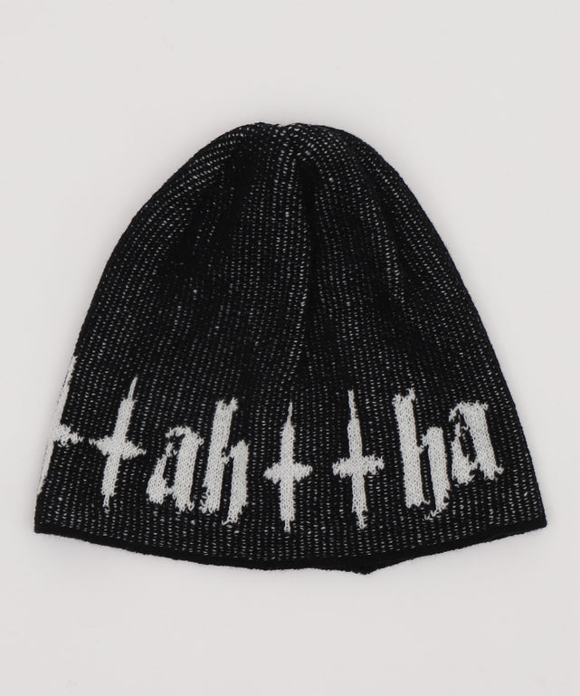 ブラックピンクLISA着用Tell Me What You Want ニット帽 ブラック