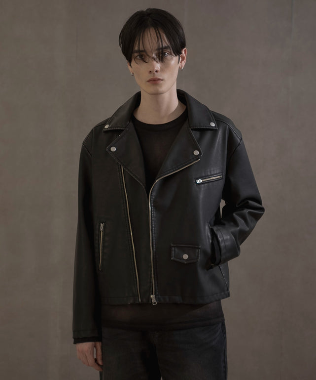 PUダブルライダースジャケット【一部店舗限定】｜WEGO（ウィゴー