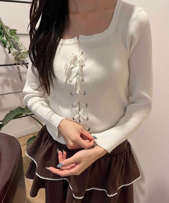 レースアップピチトップス – WEGO ONLINE STORE