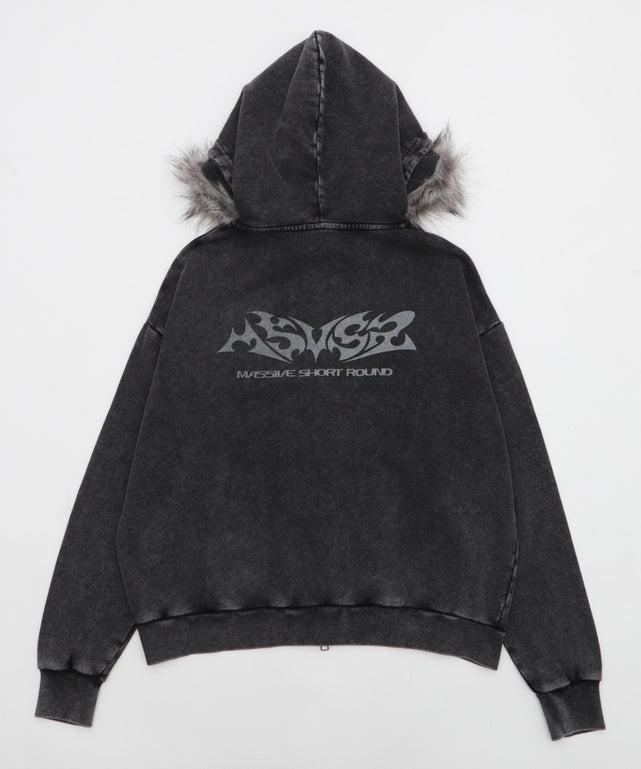 MA55IVE ファーグラフィックZIPパーカー – WEGO ONLINE STORE