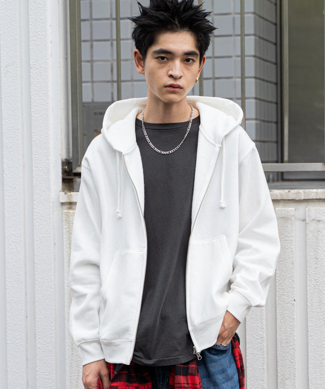 リラックスフィットバックロゴジップパーカー｜WEGO（ウィゴー