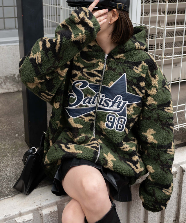 迷彩ロゴボアパーカー｜WEGO（ウィゴー） – WEGO ONLINE STORE