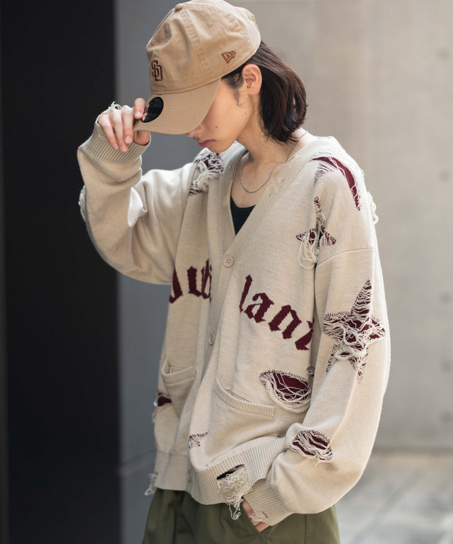 ダメージジャガードカーディガン｜WEGO（ウィゴー） – WEGO ONLINE STORE