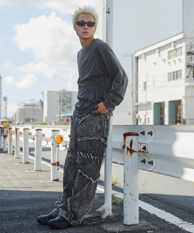 ダーツフリンジデニムパンツ – WEGO ONLINE STORE