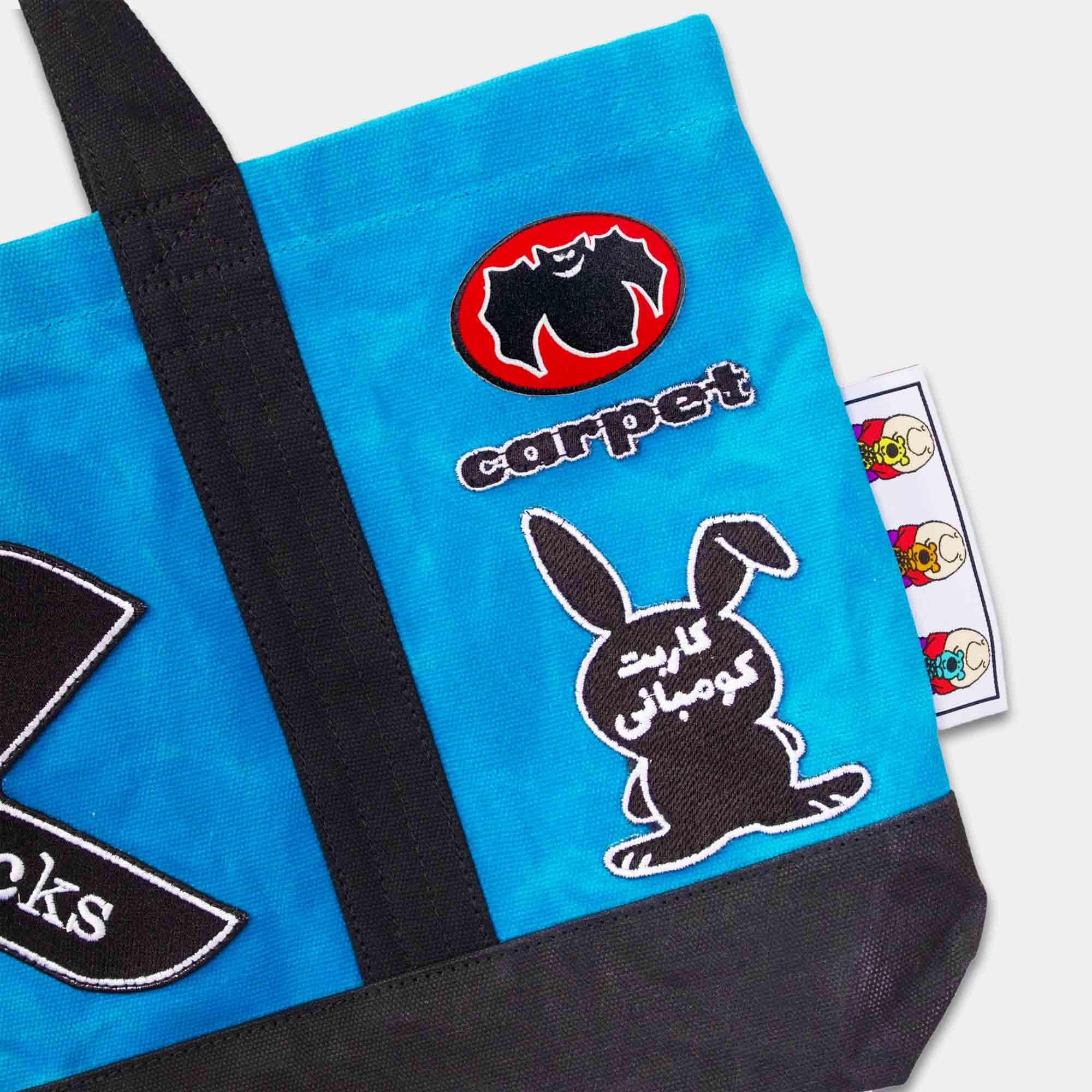 Carpet Company - Racing Tote Bag - Blue – Welcome Skate Store