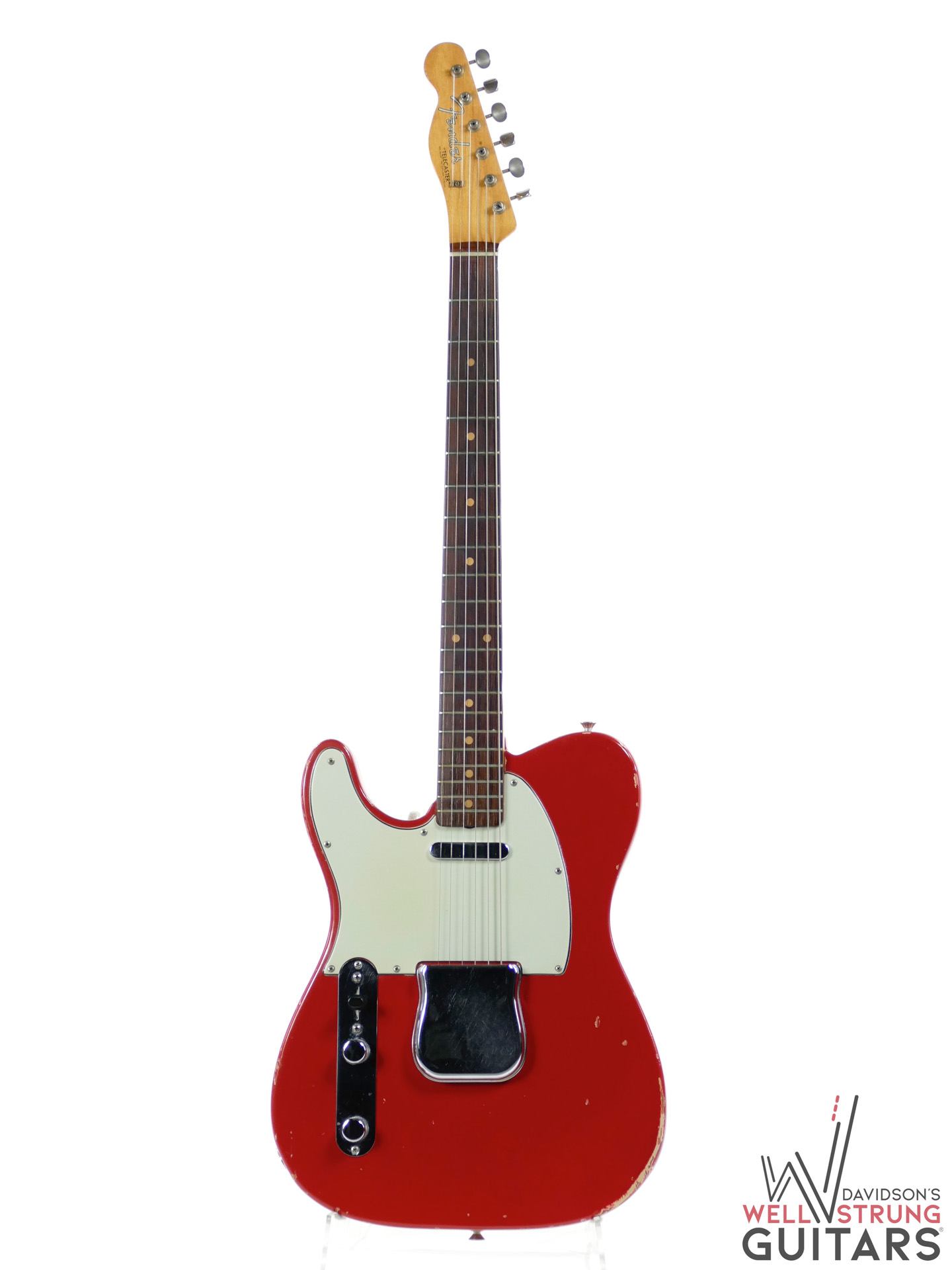 Telecaster – Roman Red (Lefty) – Davidson's Well Strung Guitars