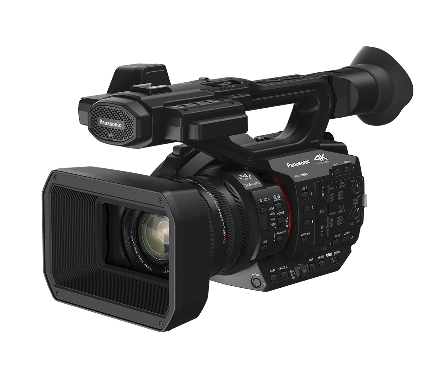 Panasonic HC-X20 Professional All-in-one 4K 60p Camcorder with