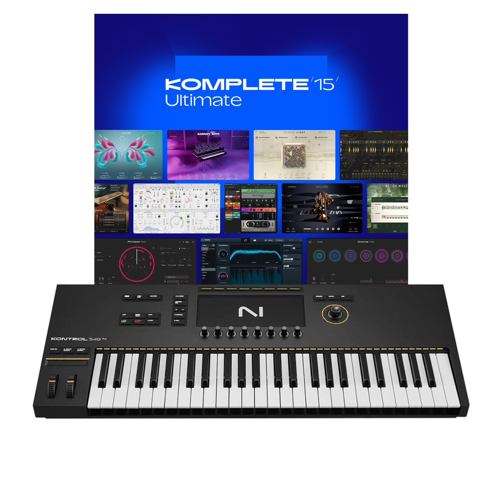 Native Instruments Kontrol S49 MK3 With Komplete 15 Ultimate (Download