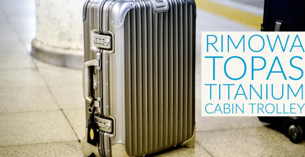 Rimowa Topas Titanium Cabin Trolley (リモワ・トパーズ・チタニウム