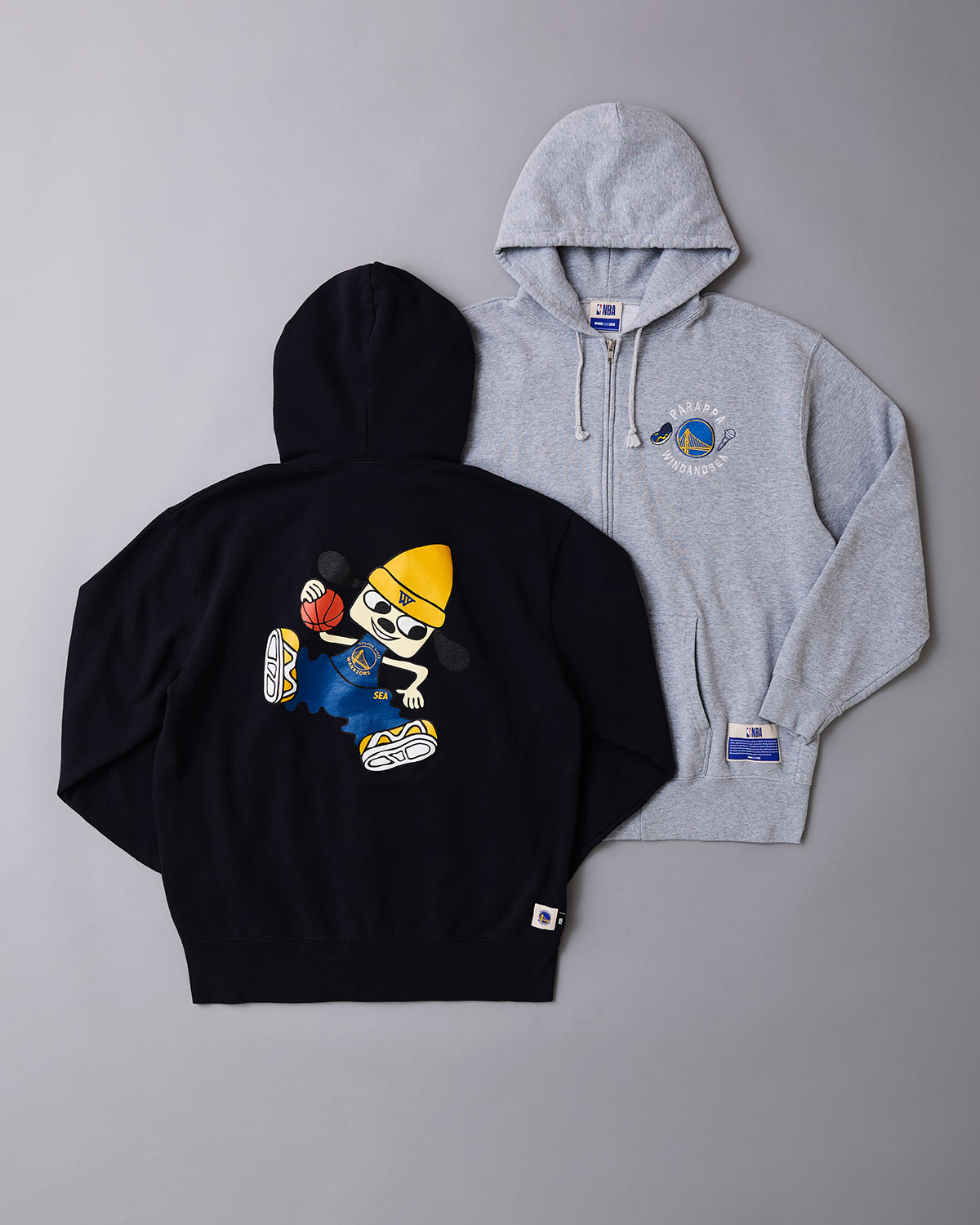 NBA × Parappa The Rapper × WIND AND SEA