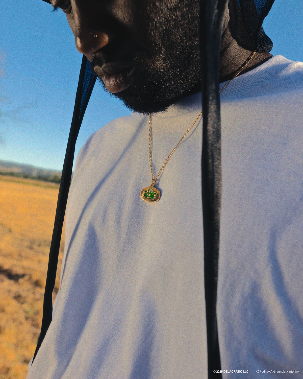 PARAPPA x DE LA SOUL x WDS GOLD NECKLACE – WIND AND SEA