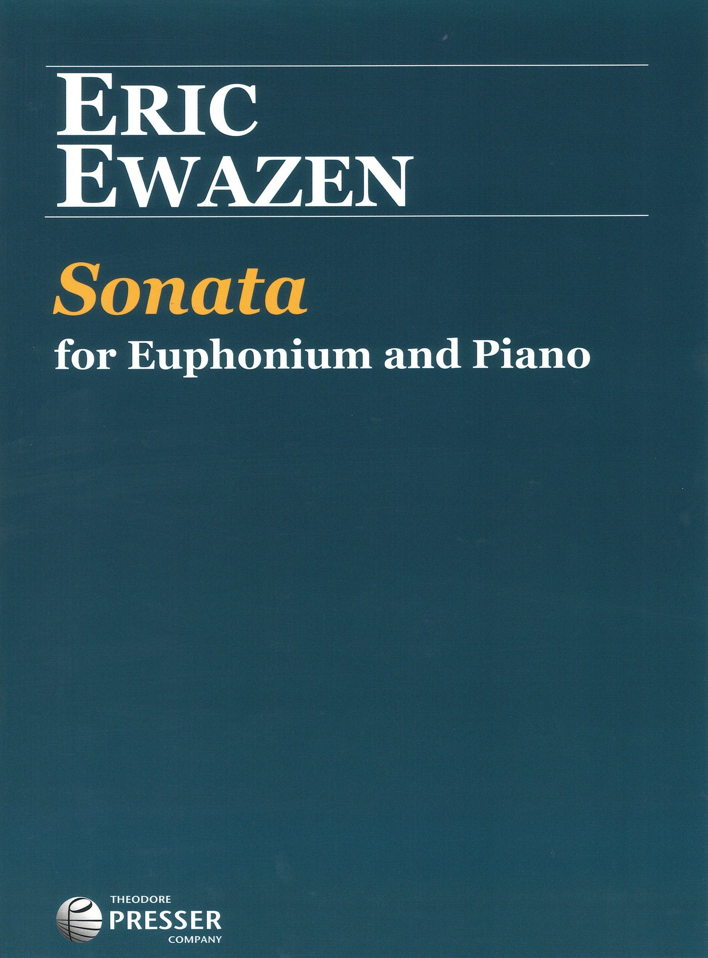 エワイゼン：ユーフォニアムとピアノのためのソナタ（Euph.ソロ