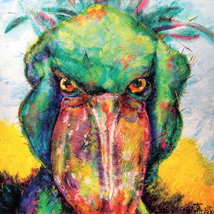 カラフルに描かれた動物たちが躍動する展覧会 | タウン情報メディア