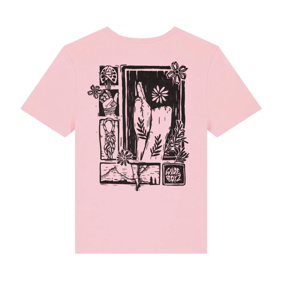 Women's Flower Fist T-shirt | Wideboyz