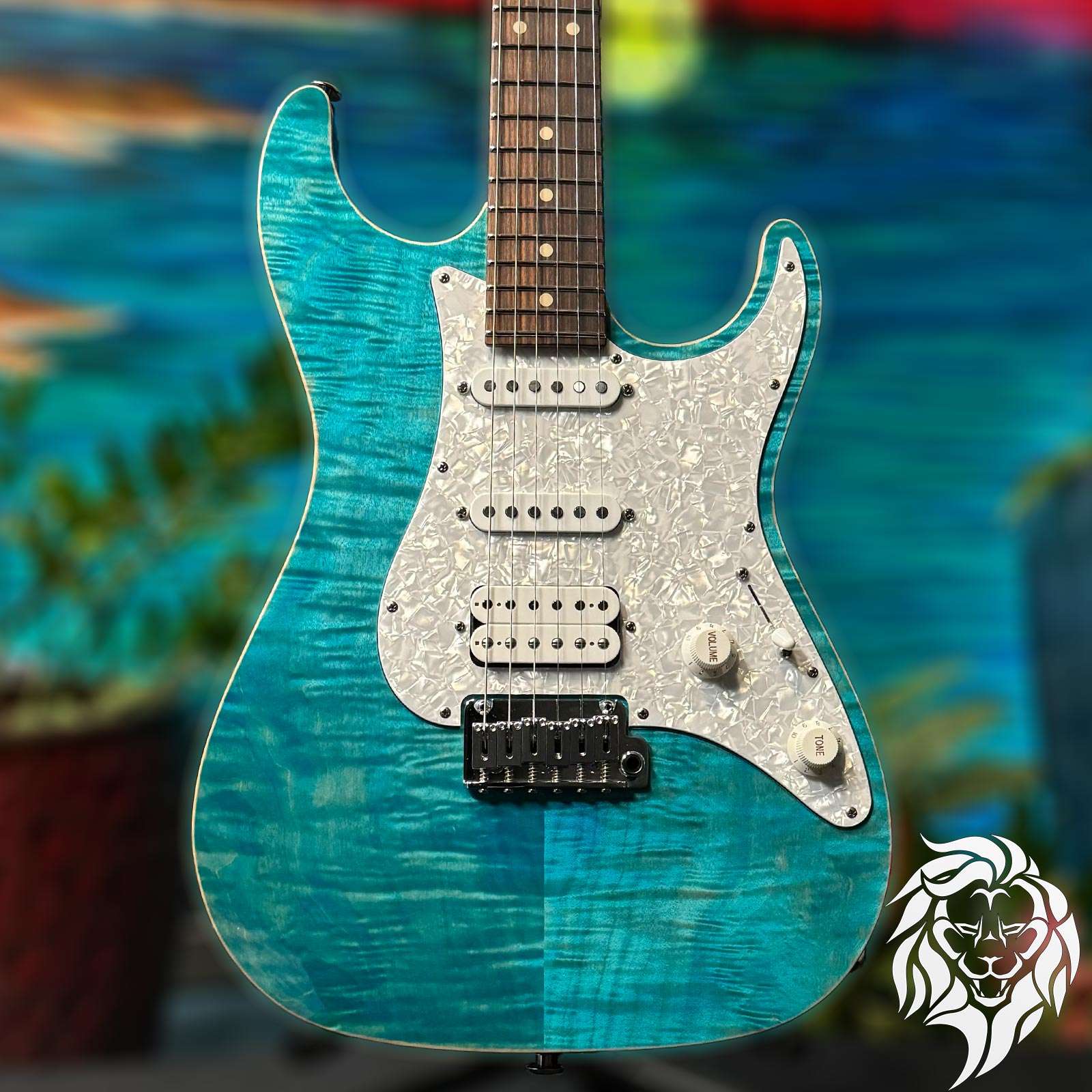 Suhr Standard Plus Bahama Blue PF 74752 - WildCat Guitars