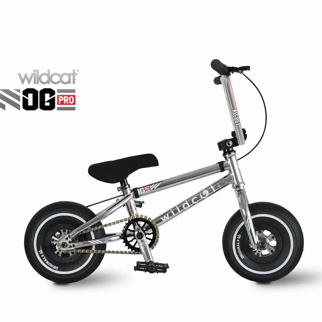 Wildcat Mini BMX Bike Pro Series Joker Silver | Hottest Mini BMX