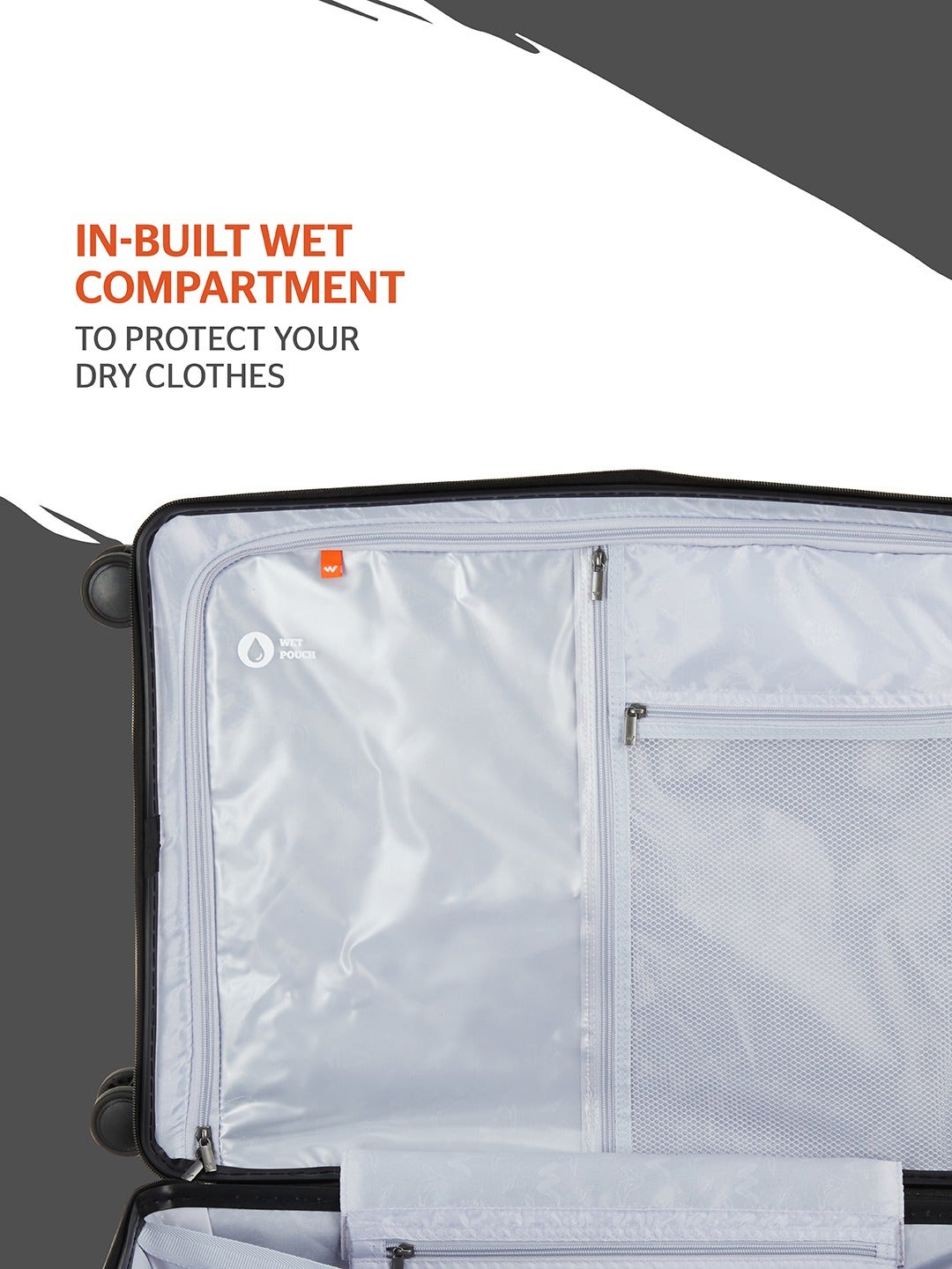 Buy Zeus TR Large Hard Trolley Bag Suitcase Black Online