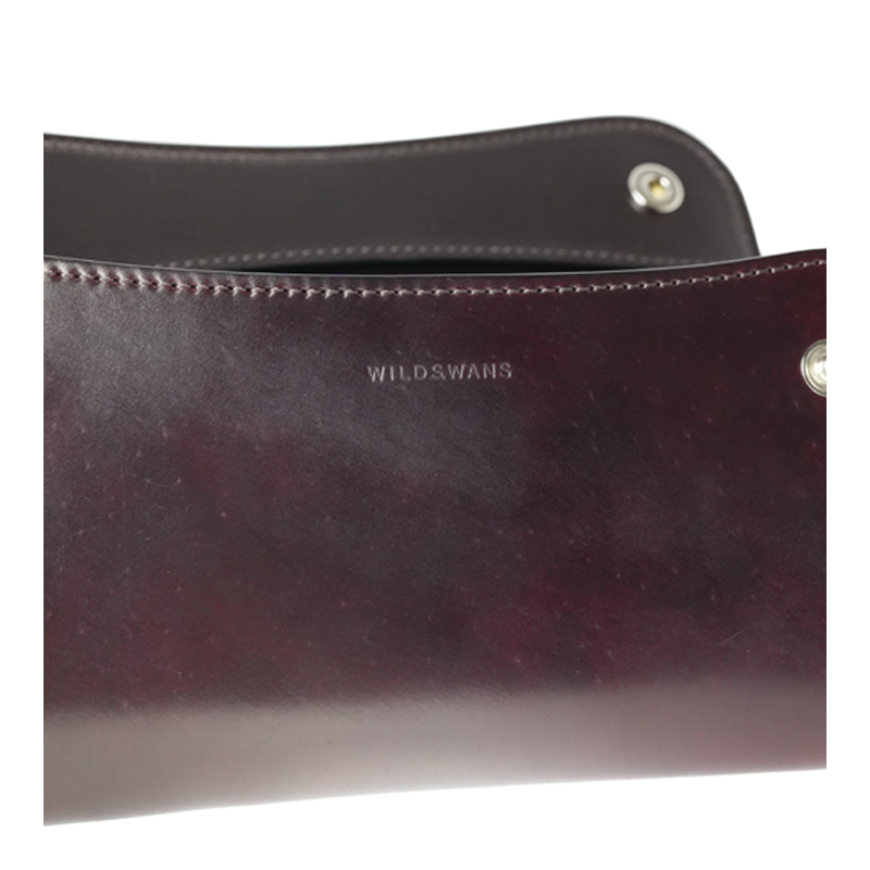 大型長財布《ウェイブ》シェルコードバン｜WILDSWANS(ワイルドスワンズ
