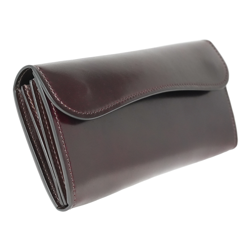 大型長財布《ウェイブ》シェルコードバン｜WILDSWANS(ワイルドスワンズ