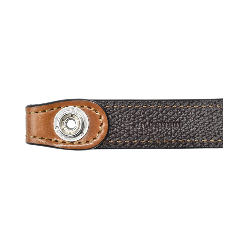 キーホルダー《リーフ》シェルコードバン｜WILDSWANS(ワイルドスワンズ