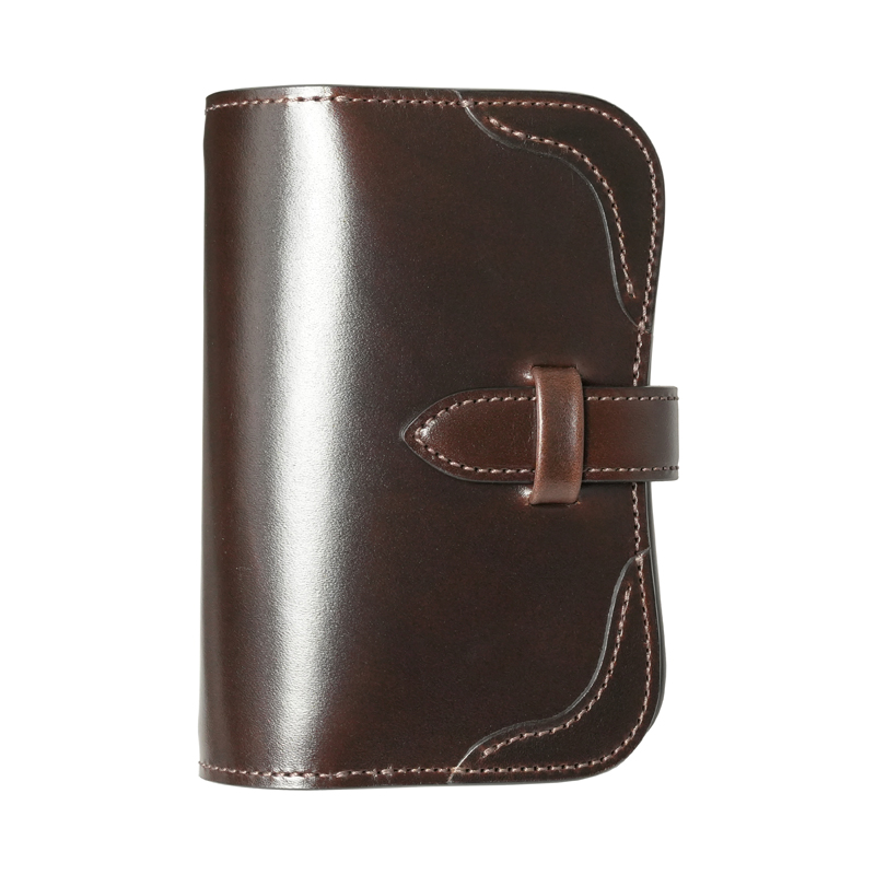 ミニ6穴手帳カバー《ジェネシス》サドルプルアップ｜WILDSWANS