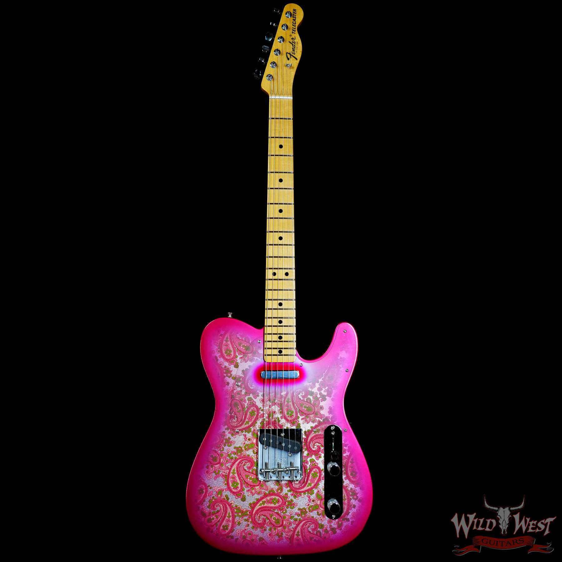 Fender Custom Shop 1968 Telecaster Maple Neck NOS Pink Paisley