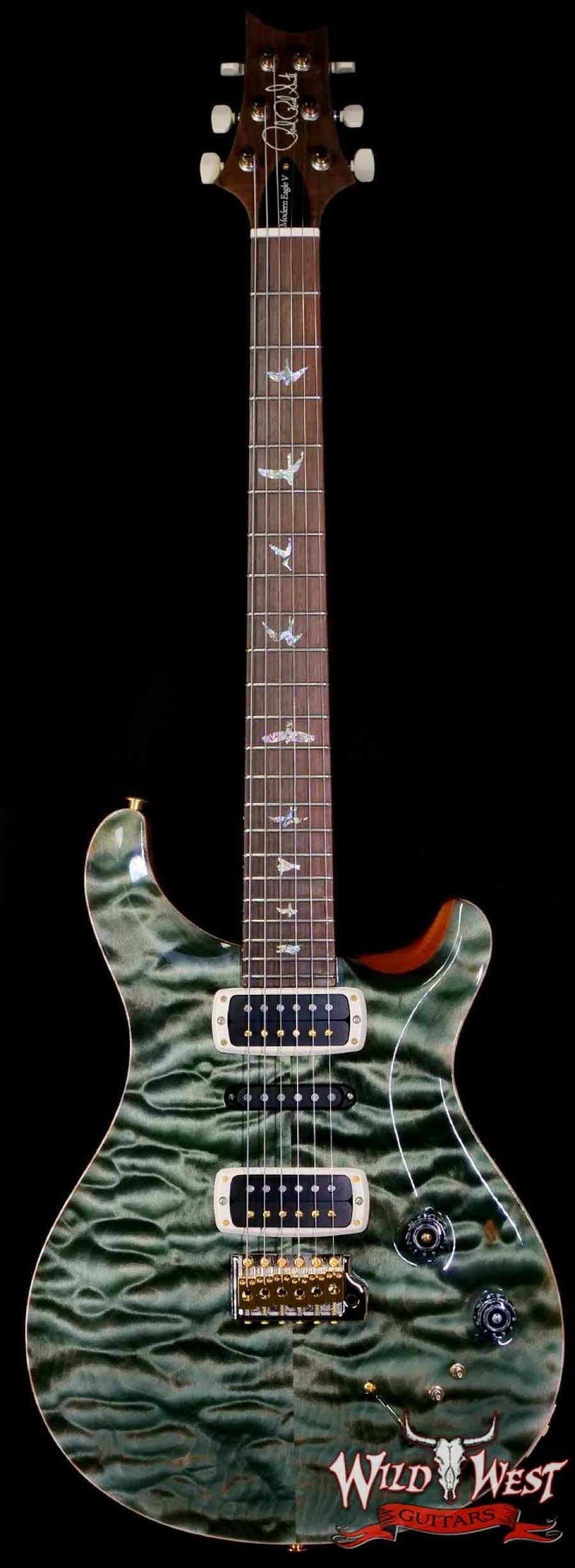 Paul Reed Smith PRS Wood Library 10 Top Modern Eagle V ME5 Quilt