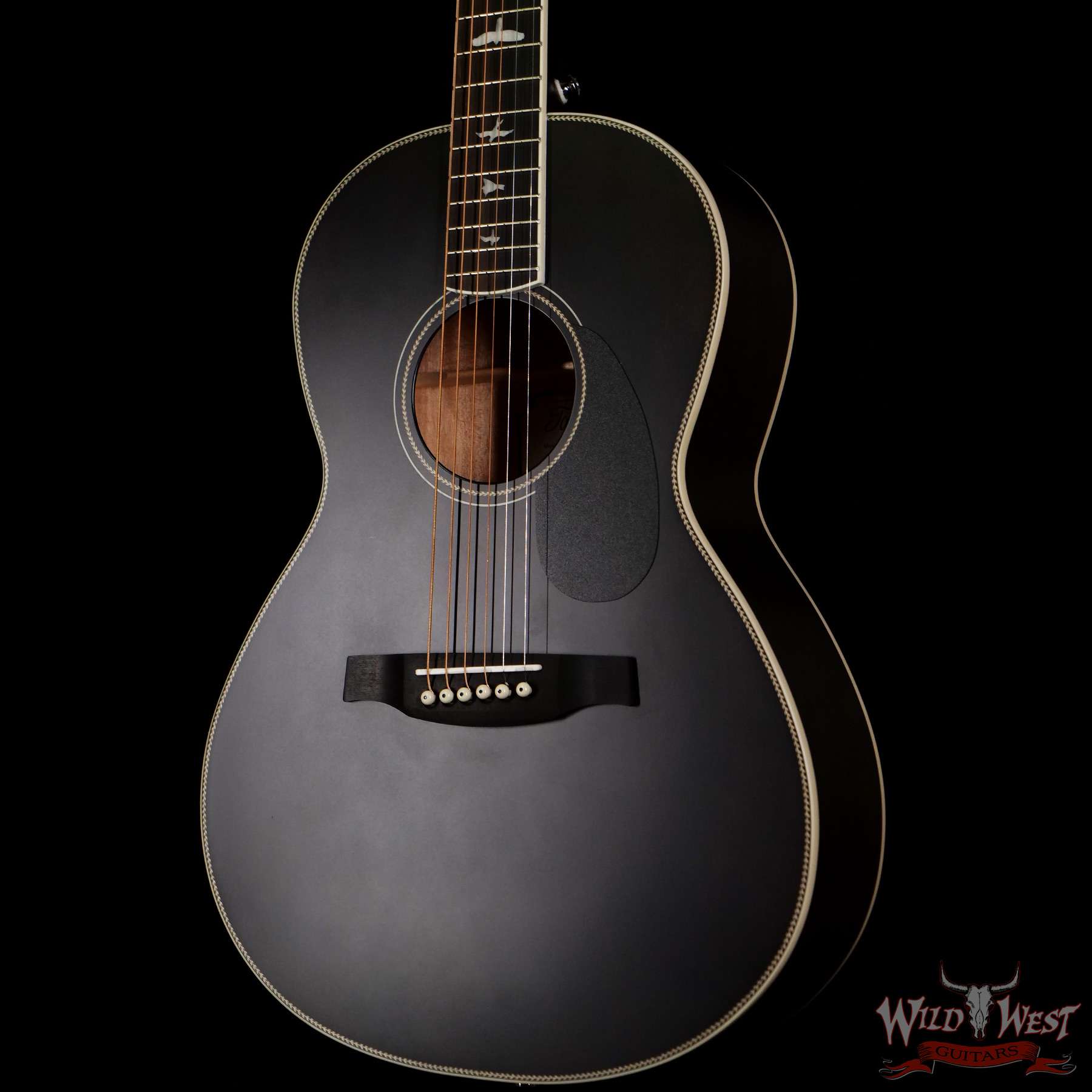 Paul Reed Smith PRS SE P20 Parlor Sized Acoustic Guitar Charcoal