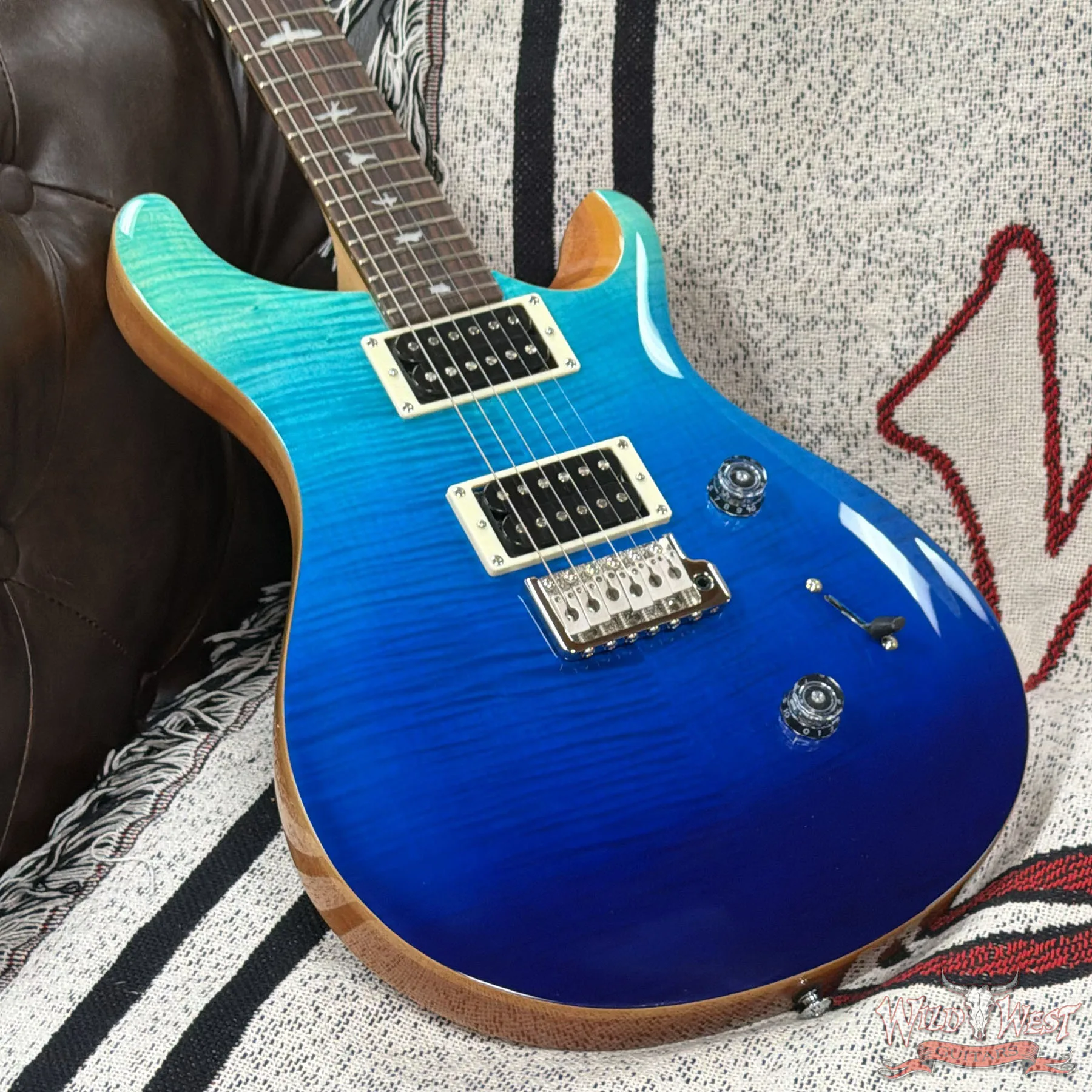 2024 Paul Reed Smith PRS SE Custom 24 Sapphire Fade 7.95 lbs