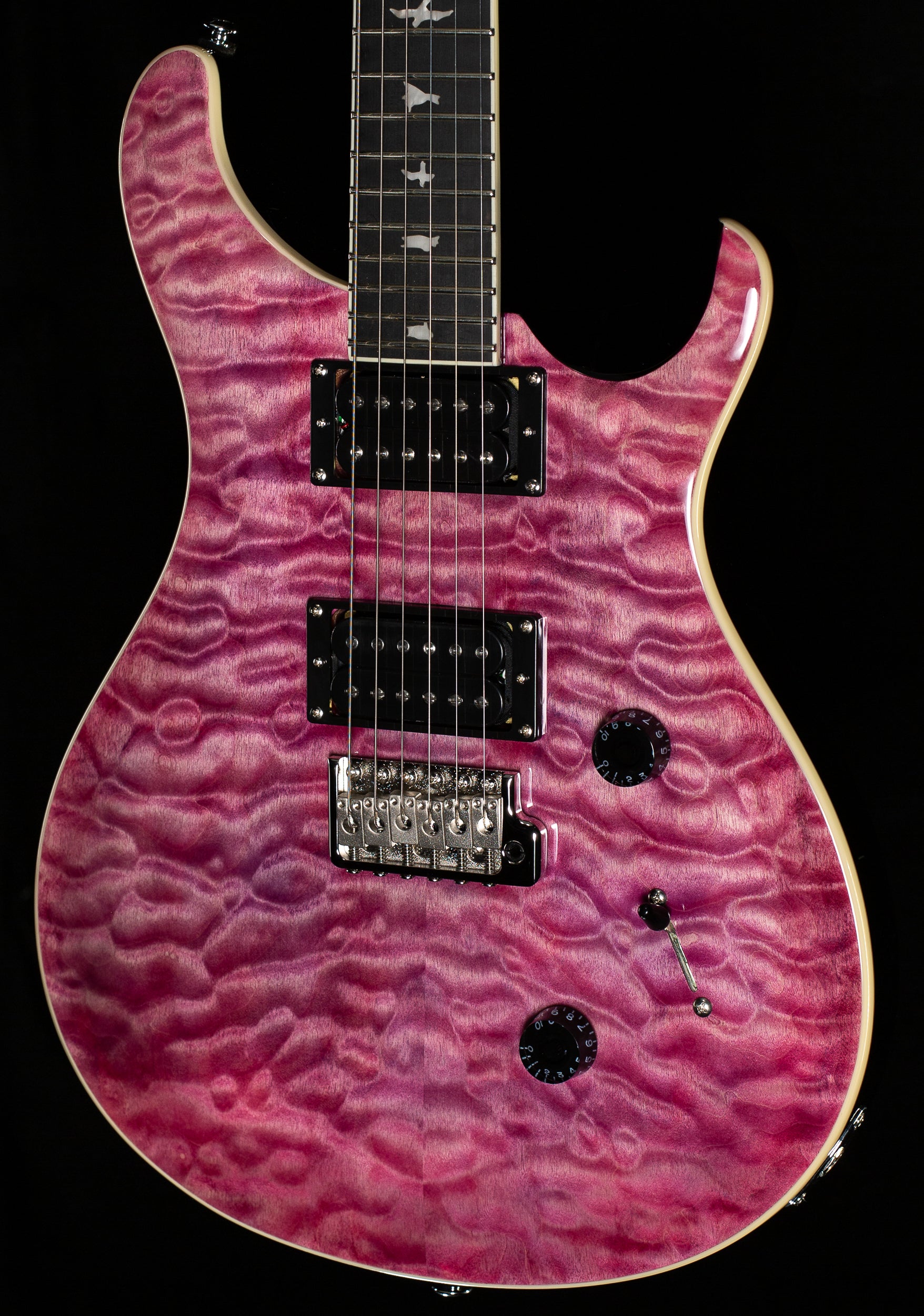 PRS SE Custom 24 Quilt Violet (828) - Willcutt Guitars