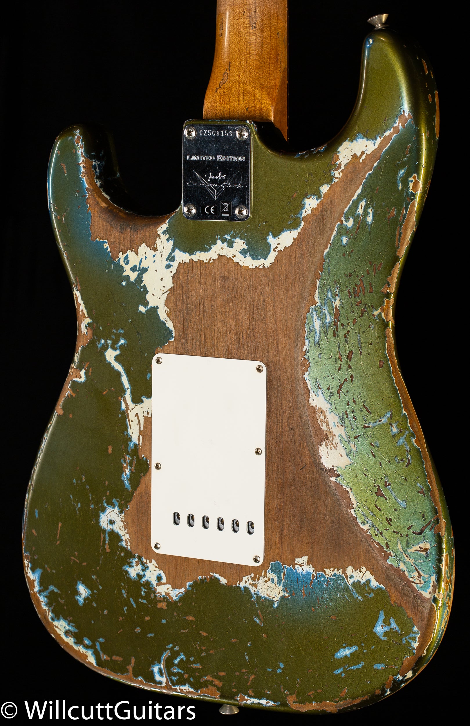 Fender Custom Shop Roasted 1960 Strat Super Heavy Relic Aged Olive