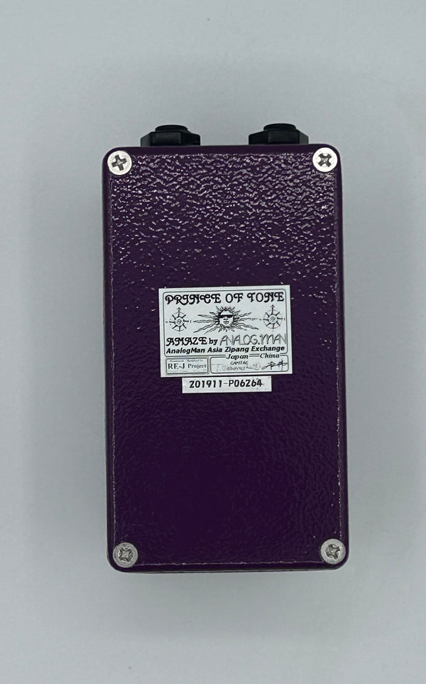 AnalogMan Prince of Tone Overdrive - Willcutt Guitars