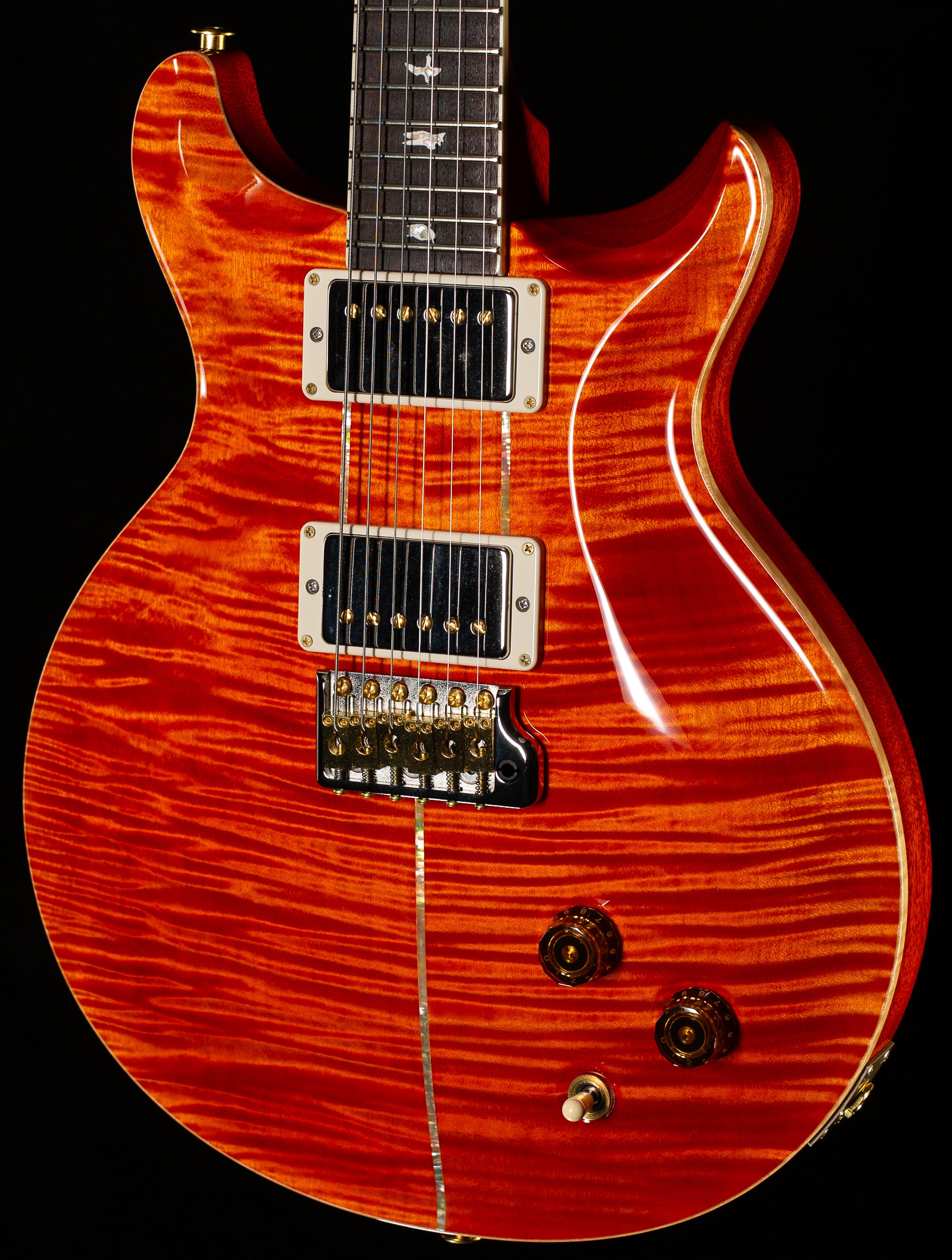 PRS Santana Retro Orange 10 Top (061) - Willcutt Guitars