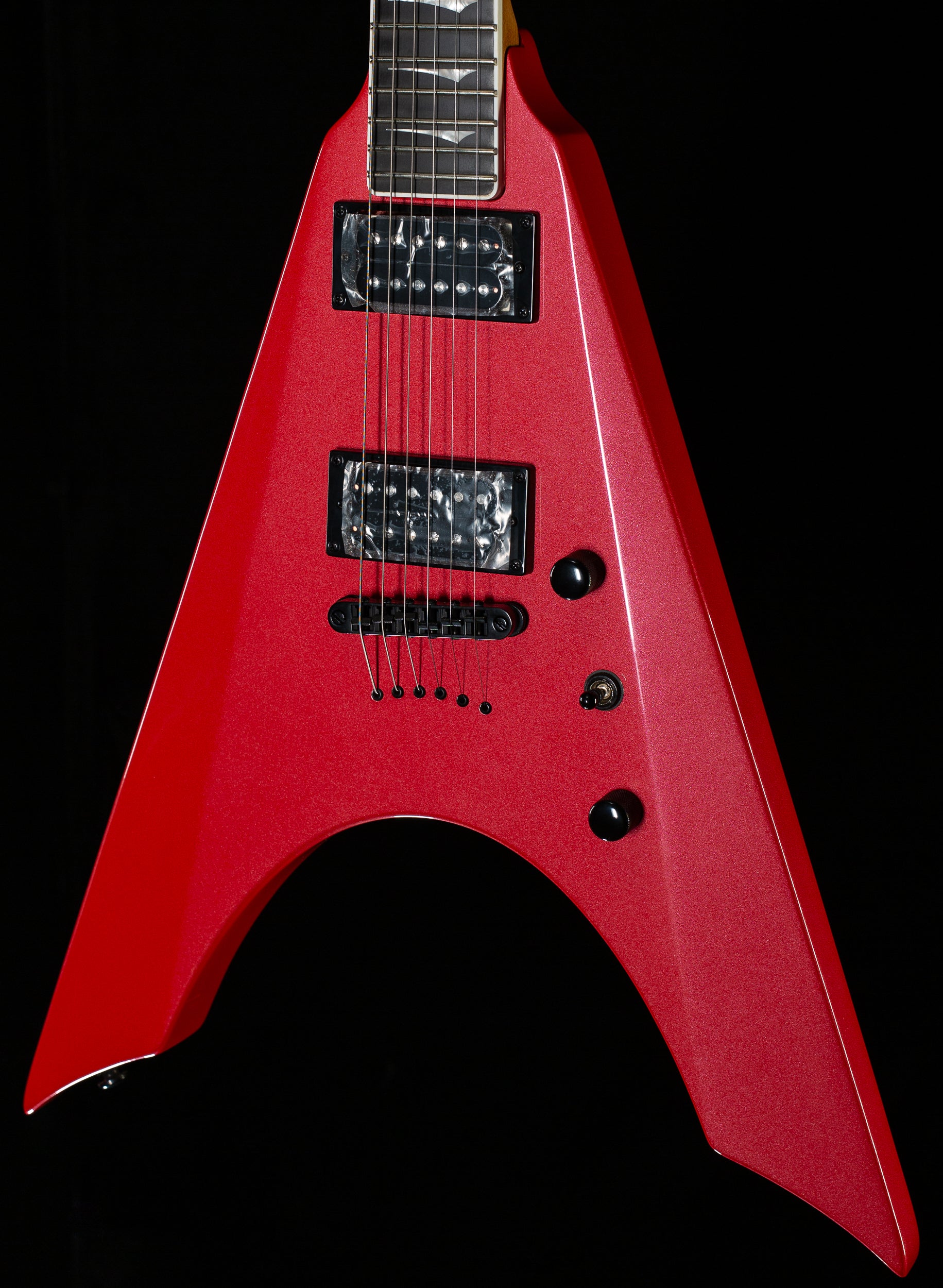 Kramer Nite-V Crimson Red Metallic (186) - Willcutt Guitars