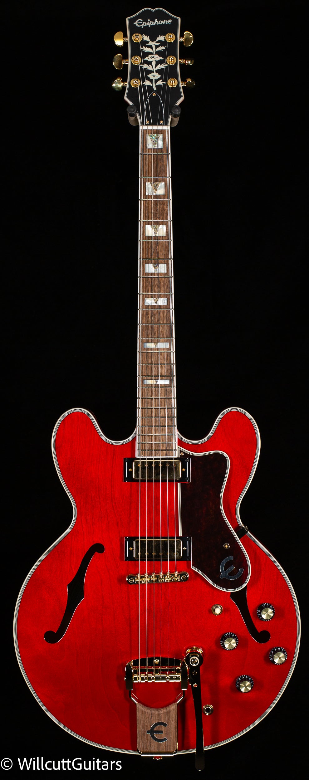 Epiphone 150th Anniversary Sheraton Cherry (528) - Willcutt Guitars