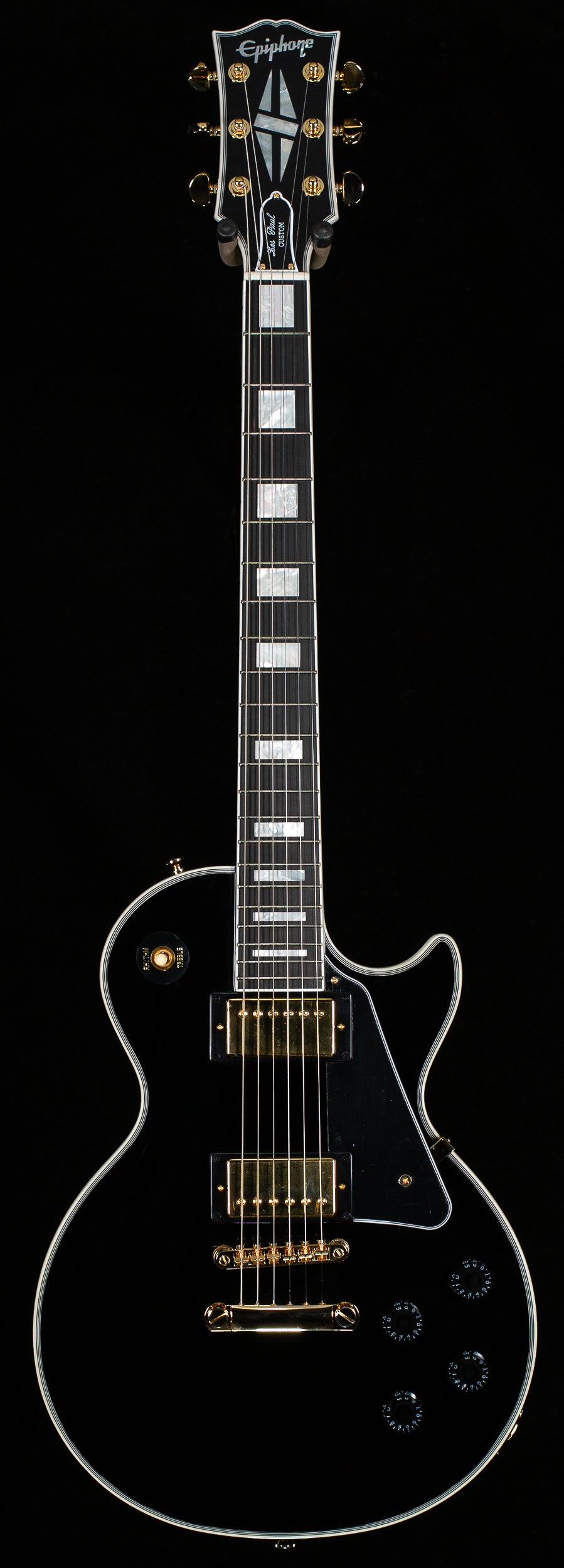 Epiphone Les Paul Custom Ebony (447) - Willcutt Guitars