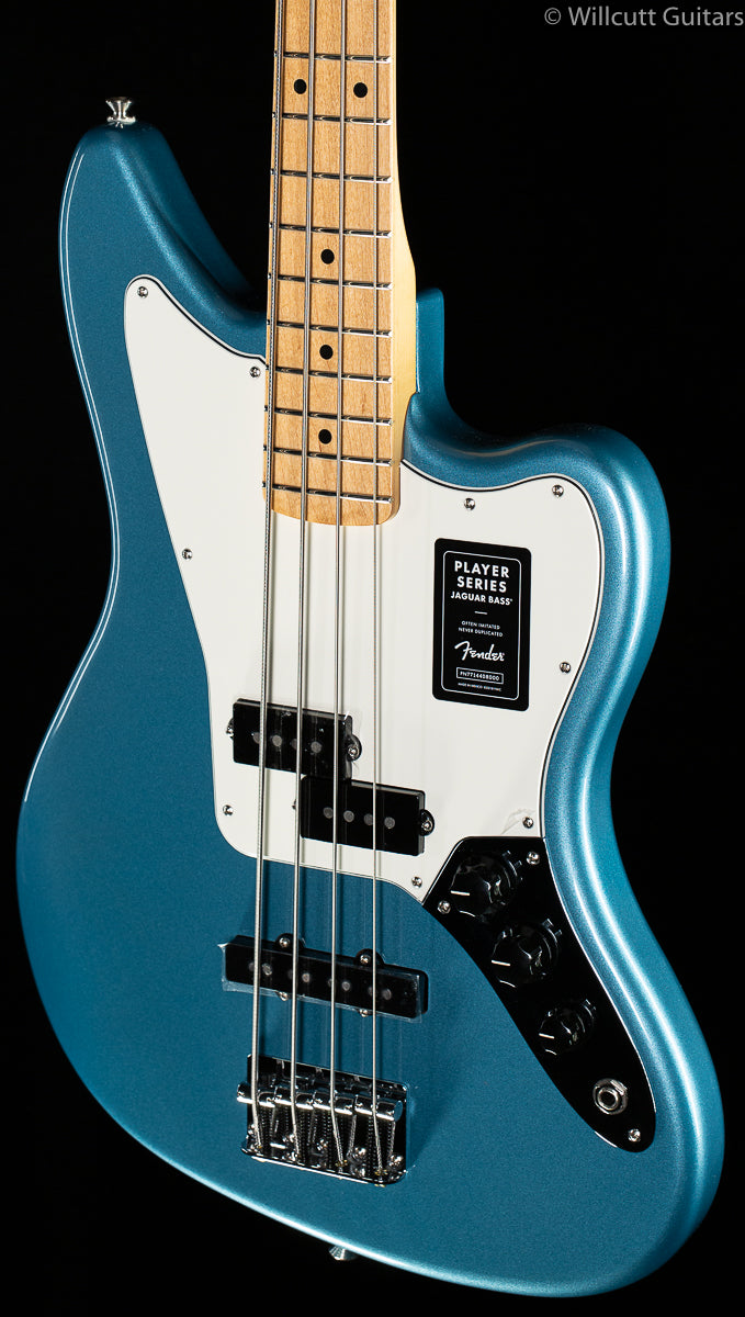 Fender Player Jaguar Bass Tidepool Bass Guitar - Willcutt Guitars