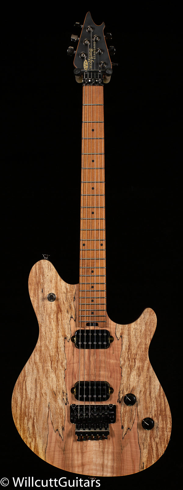 EVH Wolfgang WG Standard Exotic Spalted Maple Baked Maple